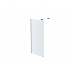 Душевая перегородка AQUATEK Walk in AQ WIW 09020BL 90х200 см прозрачное стекло профиль черный Душевая перегородка AQUATEK Walk in AQ WIW 09020BL 90х200 см прозрачное стекло профиль черный